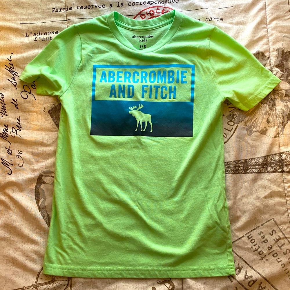Light green Abercrombie Kids shirt